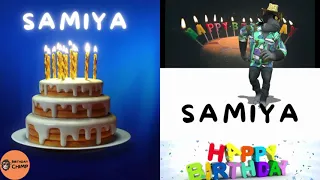 SAMIYA Happy Birthday Song and Dance - It's Your Birthday - Happy Birthday to You SAMIYA