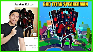 Aku Membuat Avatar Ultra Infected Titan Speakerman & Mendapatkan Kekuatan Dewa Penghancur