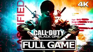 CALL OF DUTY BLACK OPS Full Gameplay Walkthrough / No Commentary【FULL GAME】4K Ultra HD