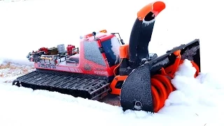 RC ADVENTURES - AMAZiNG 3D Printed Snow Blower - Tree Branch Clog - MUST SEE!