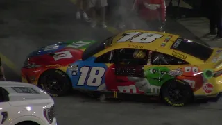 2022 Bass Pro Shops NRA Bristol Night Race - Kyle Busch engine blows up (live from stands!)