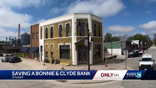 New life in store for the last bank Bonnie and Clyde robbed in Stuart, Iowa