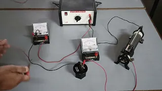 HOW TO CONNECT OHM'S LAW CIRCUIT IN 4 MINS | BOARD PRACTICAL | ELECTRICITY DEMO | STD 10-12 PHYSICS
