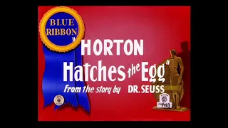 Looney Tunes "Horton Hatches the Egg" Opening and Closing