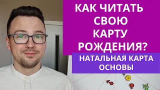 КАК ЧИТАТЬ НАТАЛЬНУЮ КАРТУ - АСТРОЛОГИЯ ДЛЯ НАЧИНАЮЩИХ ANATOLY KART ПОЛУСФЕРЫ, КВАНДРАНТ