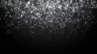 Glowing Silver Dust Particles Background Looped Animation | Free HD Version Footage