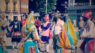 Festival folklórico de los pirineos