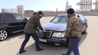 Mafia-nın Əvəzedilməz MERCEDESi - W140 kuza S Klass Mercedes Benz