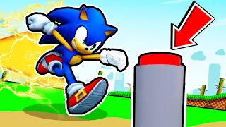 WHAT IF *SONIC* PUSHES THE ROBLOX BUTTON?!?! (ALL LEVELS)