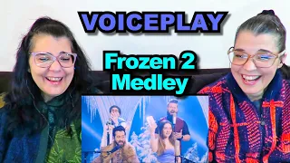 TEACHERS REACT | VOICEPLAY - "Frozen 2"- MEDLEY Feat. Adriana Arellano