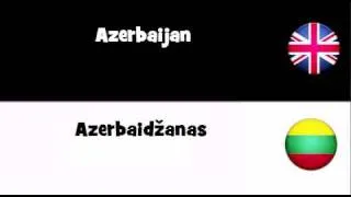 TRANSLATE IN 20 LANGUAGES = Azerbaijan