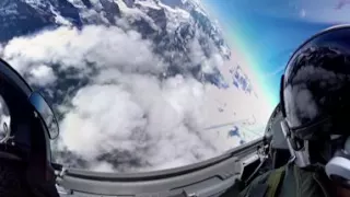 360° cockpit view   Fighter Jet   Patrouille Suisse