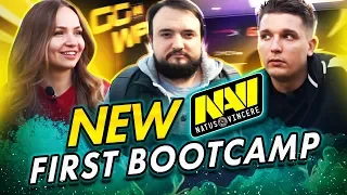 Meeting 9pasha. The first bootcamp of new NAVI Dota2 roster