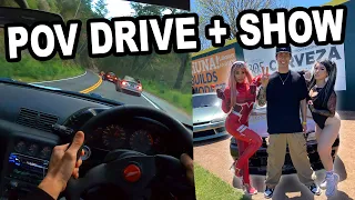 I Entered My First Car Show In My R32 GTR!! | GTR POV Drive!