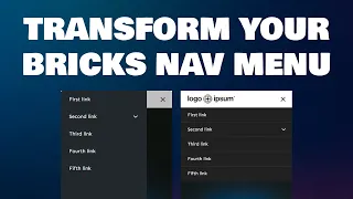 Transform your Bricks Nav Menu - Bricks Builder - WordPress Tutorial