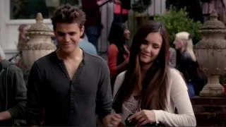 Stefan watches Elena crushing Rebekah's party | The vampire diaries Season 4 Episode 3