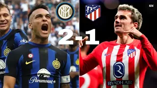 Inter Milan vs Atletico Madrid 2-1 - UCL All Goals & Highlights - 2024