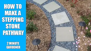 How to Make a Stepping Stone Pathway