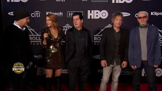 Members of The Cure on the 2019 Induction Ceremony Red Carpet Show