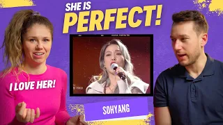 We love this woman and her voice! Vocal coach couple react to Sohyang - I will always love you.