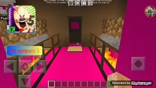All secret room on the secret floor :ice scream 5 map Minecraft