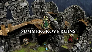 Summergrove Ruins - VIBRANT Modular Ruins for D&D, Wargaming