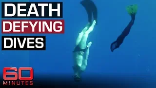 Extreme free divers breaking world records | 60 Minutes Australia