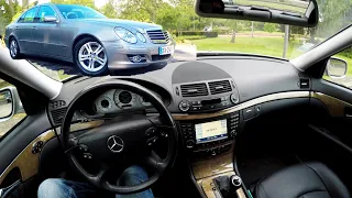 Mercedes-Benz E220 CDI 2008 (W211) Test Drive  "POV "