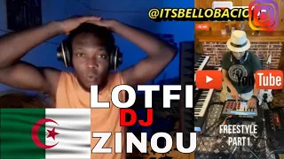 First Time Hearing LOTFI DK / DJ ZINOU freestyle PART 1 "REACTION"