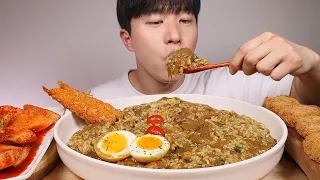 ENG ) ASMR CURRY Kimch Croquette MUKBANG EATING SHOW