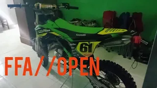 REVIEW Kawasaki KLX 150 FFA Grass Track//Moto Cros