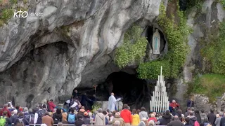 Chapelet du 24 avril 2023 à Lourdes
