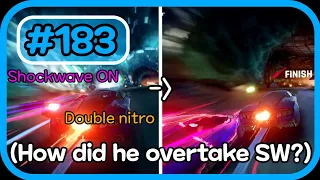 How to catch up to the shockwave with slower nitro 🤣🤣🤣 [Asphalt 9 FM #183]