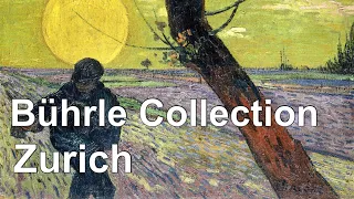 Bührle Foundation, Zurich - 101 paintings in the Museum Collection (with captions) [HD]