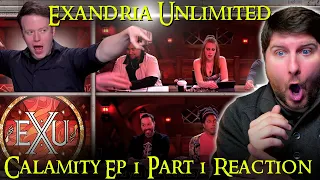 NEW CRITTER REACTION | Exandria Unlimited : Calamity Episode 1 Part 1| Critical Role