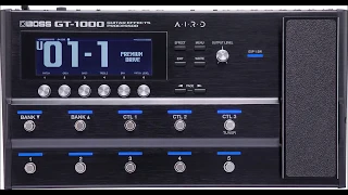 BOSS GT-1000 HM2 pedal test. Patch download in description.