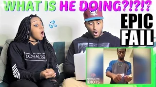 IDIOTS GETTING HURT COMPILATION REACTION!!!