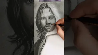 Drawing Aragorn from Lord of the Rings