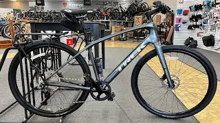 30 seconds with the new  2022 Trek FX Sport 4  carbon flat bar gravel bike!