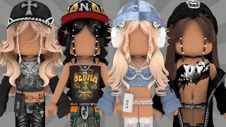 160+ y2k roblox outfits w/ CODES & LINKS ♡