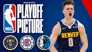 Latest NBA Playoff Picture: Nuggets take over TOP SPOT in West, Clippers vs Cavs in 4-5 | CBS Sports