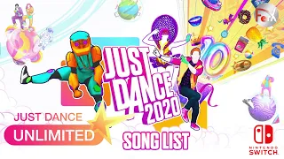 Just Dance 2020 - Song List + Just Dance Unlimited + Extras [Nintendo Switch]