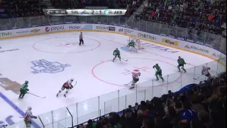 Ak Bars @ Salavat Yulaev 01/12/2015 Highlights / Салават Юлаев - Ак Барс 5:3