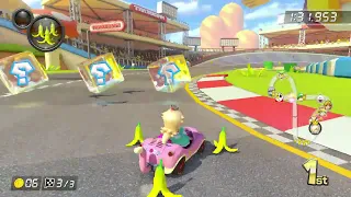 Golden Dash Cup - Mario Kart 8 Deluxe (Switch) DLC Cup Mirror (Rosalina driving Cat Cruiser)