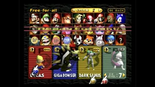 Smash Remix (v1.2.2) (Actual N64) (Uncommentated)