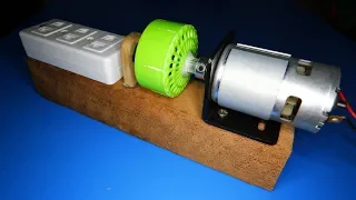 How to make 220V generator for 50W light and phone charger