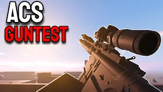 Breakify's ACS GUN TEST is chaotic.. - BGTP ROBLOX