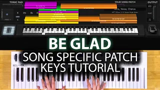 Be Glad MainStage patch keyboard tutorial- Cody Carnes