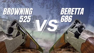 Browning 525 vs Beretta Silver Pigeon!