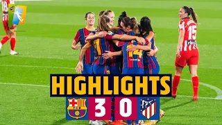 [HIGHLIGHTS] FC Barcelona Women’s Team 3 - Atlético de Madrid 0